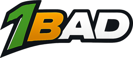 1 bad logo on dark blue technology theme